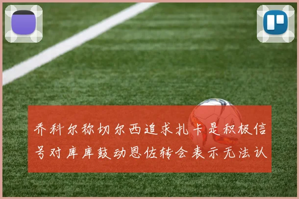 乔科尔称切尔西追求扎卡是积极信号对库库鼓动恩佐转会表示无法认同